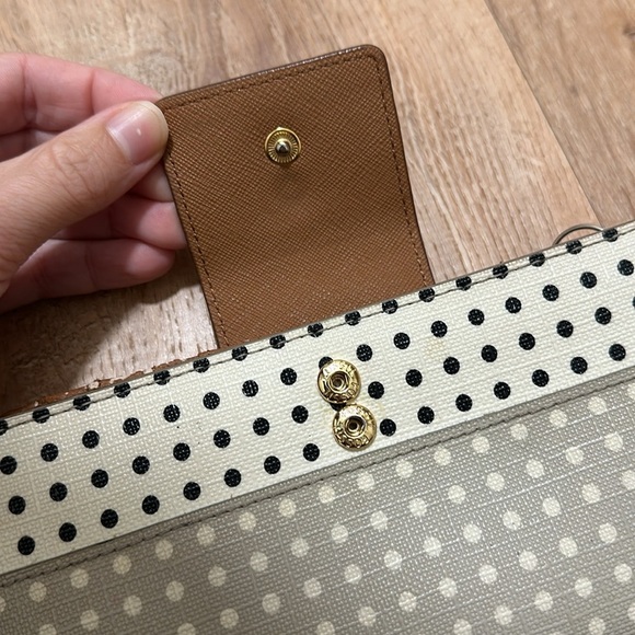 FOSSIL | Polka Dot Leather Wallet - Picture 3 of 7